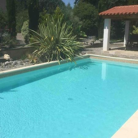 Peaceful 3 Bedroom 8 Person Ground Floor Apartment With Large Private Heated Pool La Digne-d'Amont Dış mekan fotoğraf